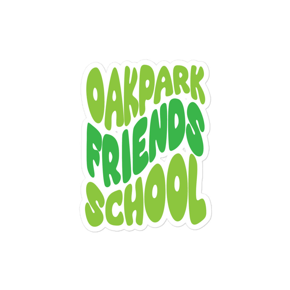 OPFS Wave Sticker - Green