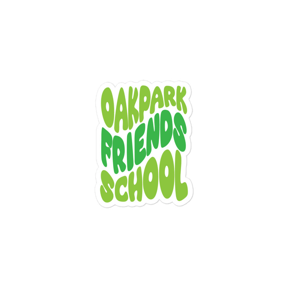 OPFS Wave Sticker - Green