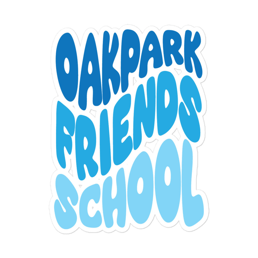 OPFS Wave Sticker - Blues