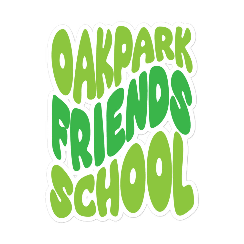 OPFS Wave Sticker - Green