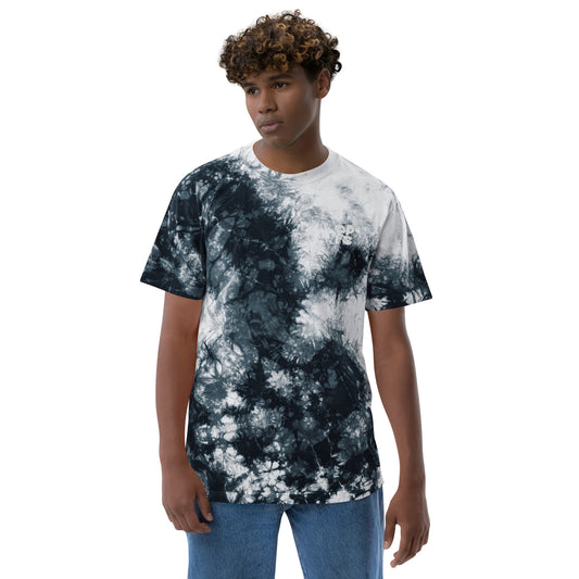 OPFS Oversized Tie-Dye Embroidered Tee