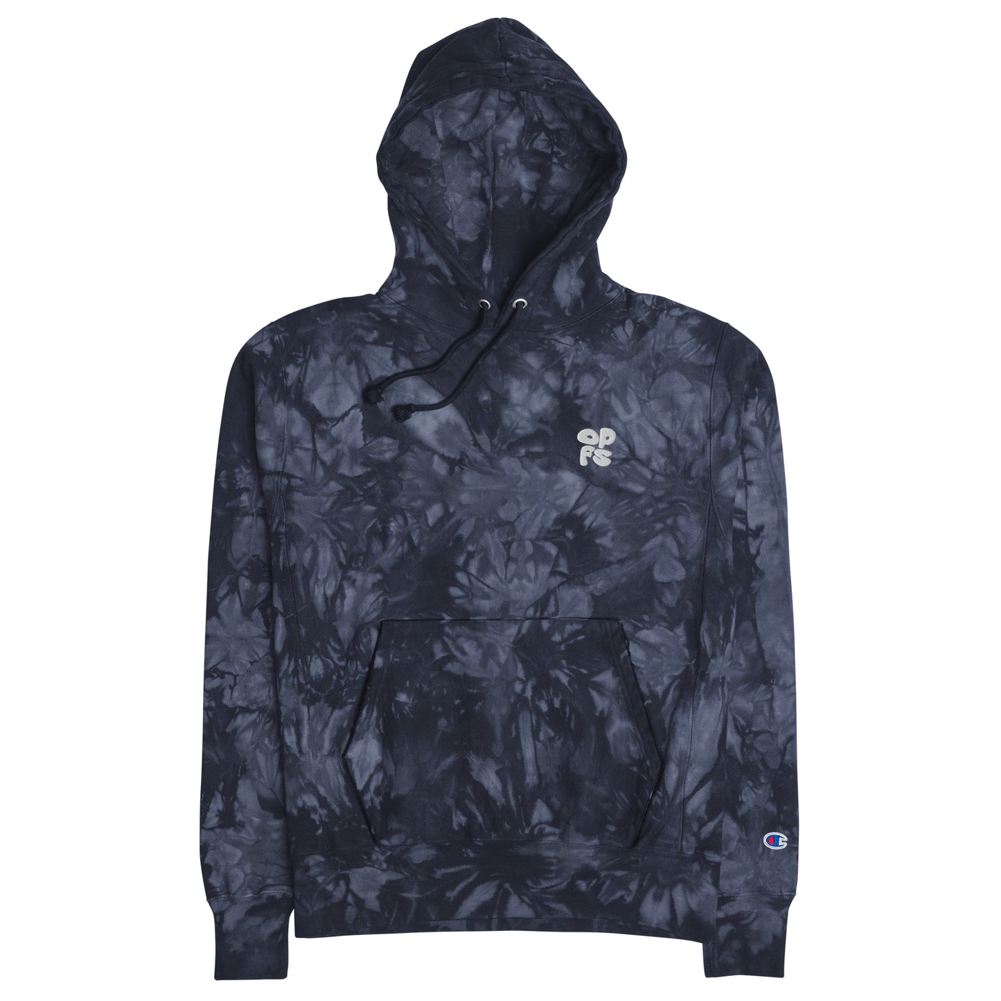 OPFS Unisex Tie-Dye Embroidered Hoodie